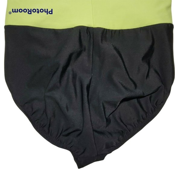 Trimshaper Swimsuit Womens Size 12 One Piece Strappy Green Black Swim Wear Beach - Picture 8 of 12